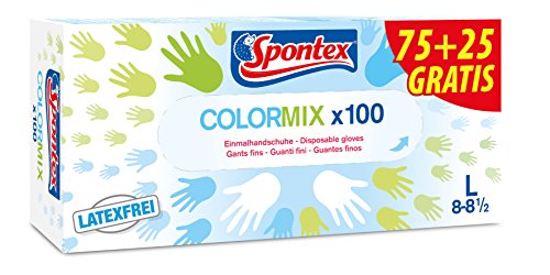 spontex-color-mix-einmalhandschuhe-vinyl-bunt-latexfei-ungepudert image 6